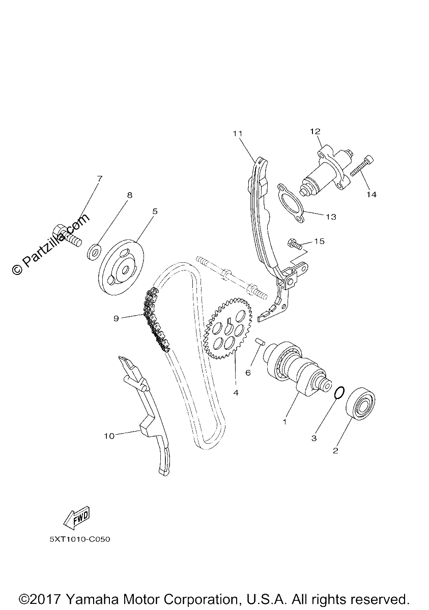 Diagrama de CAMSHAFT CHAIN