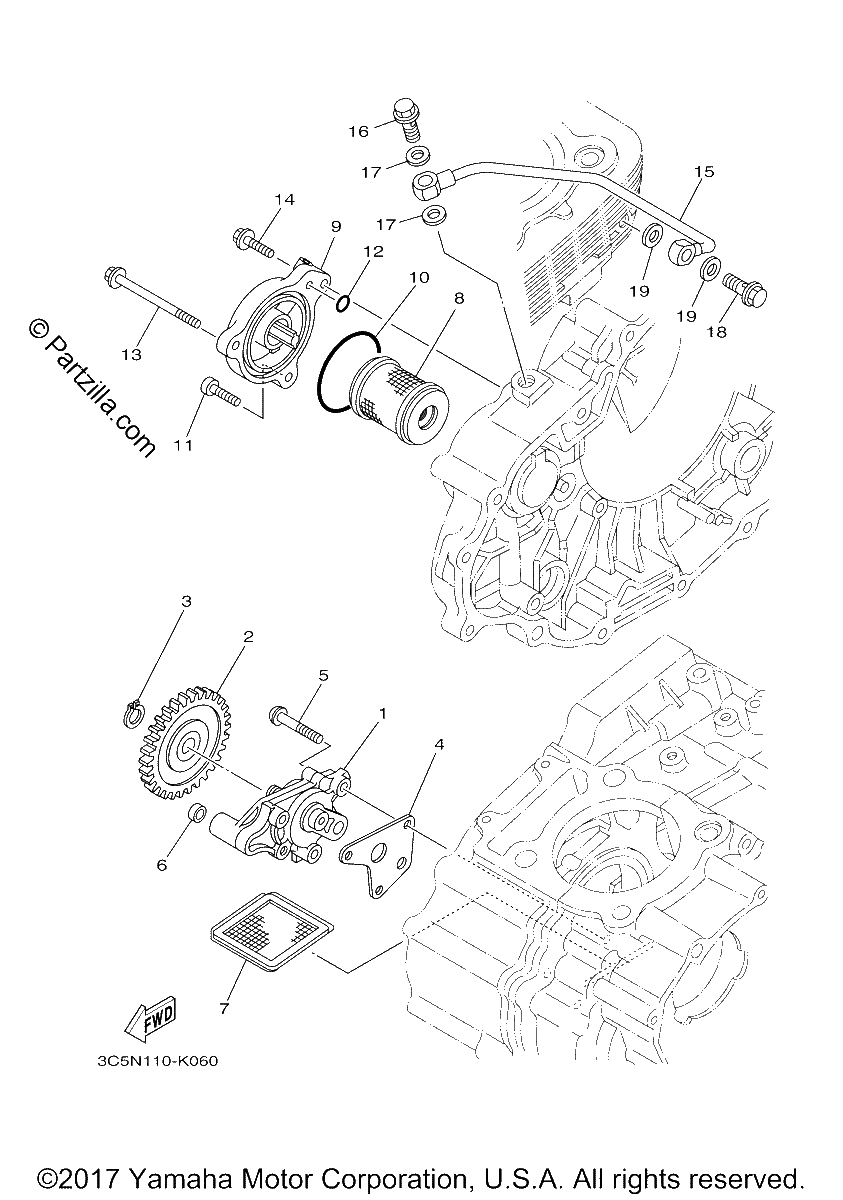 Diagrama de OIL PUMP