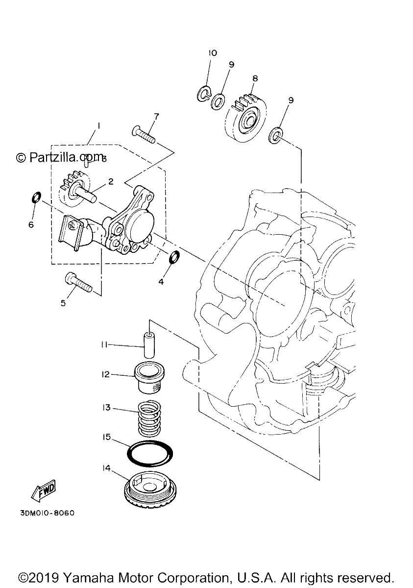 Diagrama de OIL PUMP