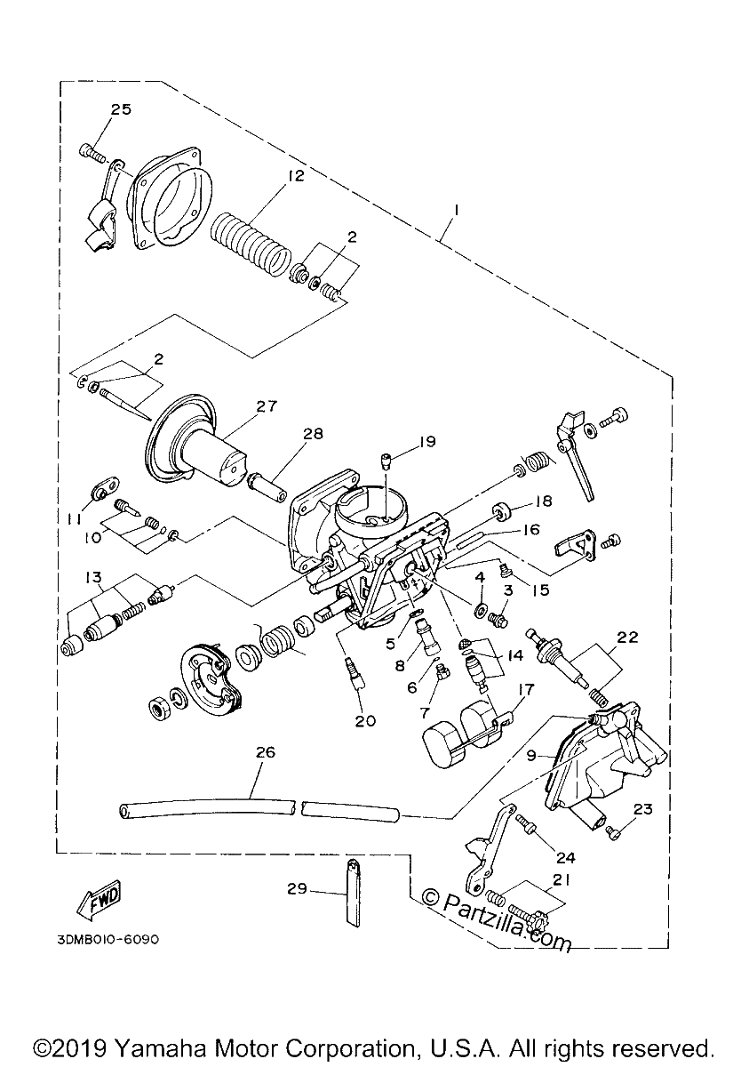 Diagrama de CARBURETOR