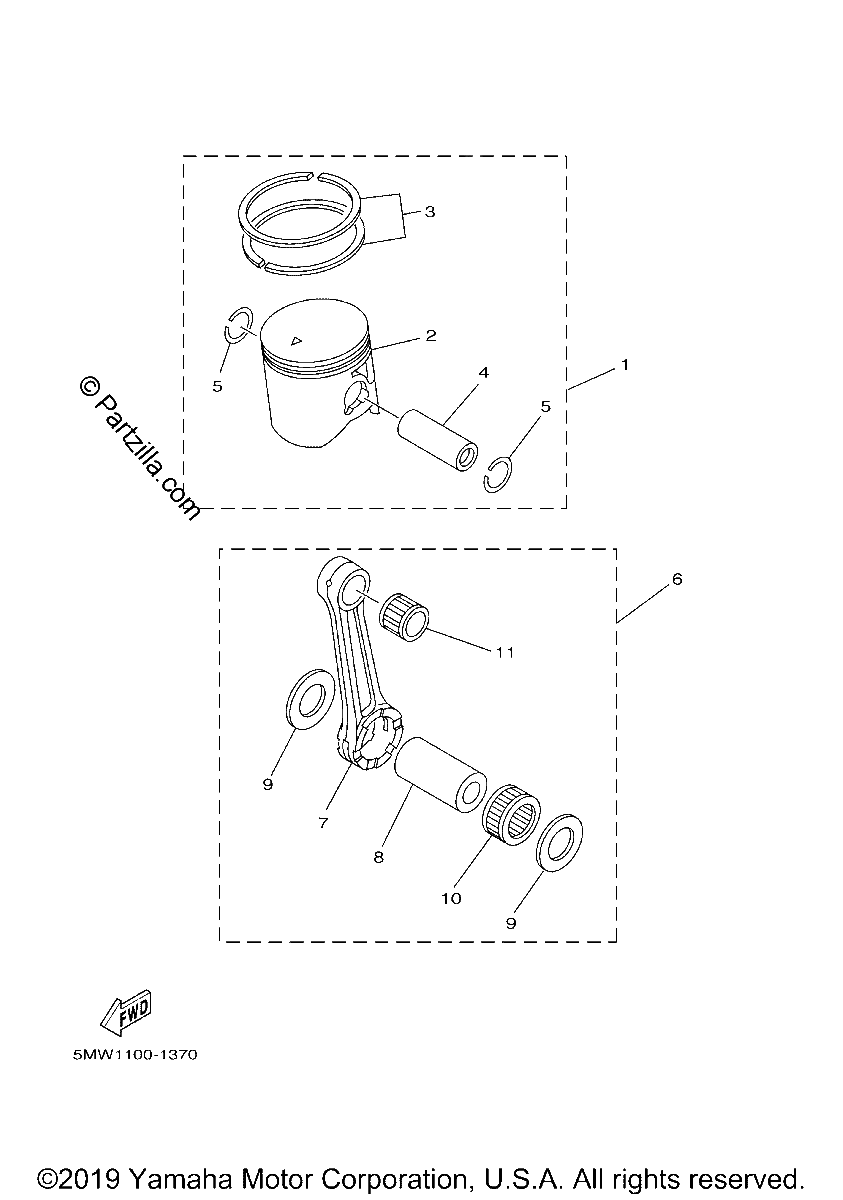 Diagrama de OPTIONAL PARTS 1