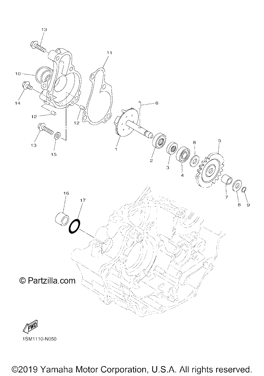 Diagrama de WATER PUMP