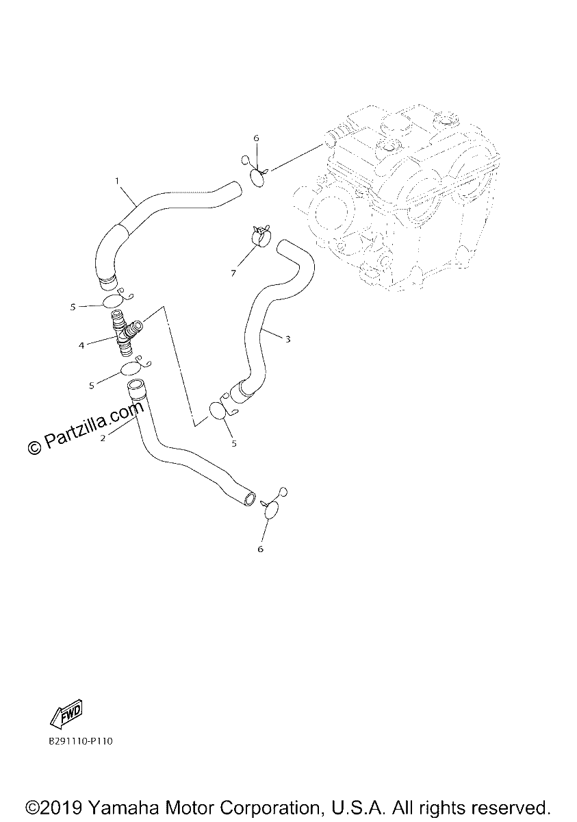Diagrama de AIR INDUCTION SYSTEM