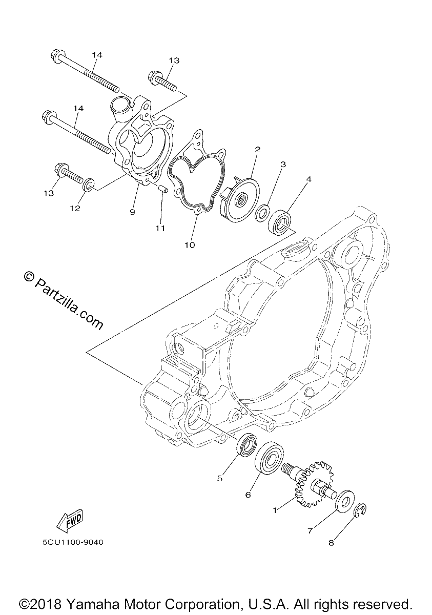 Diagrama de WATER PUMP