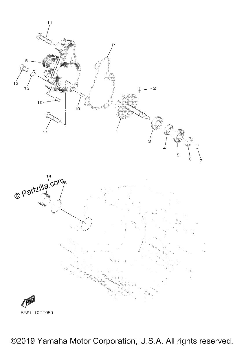 Diagrama de WATER PUMP