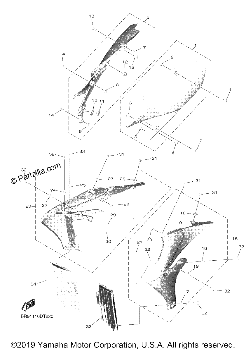 Diagrama de SIDE COVER