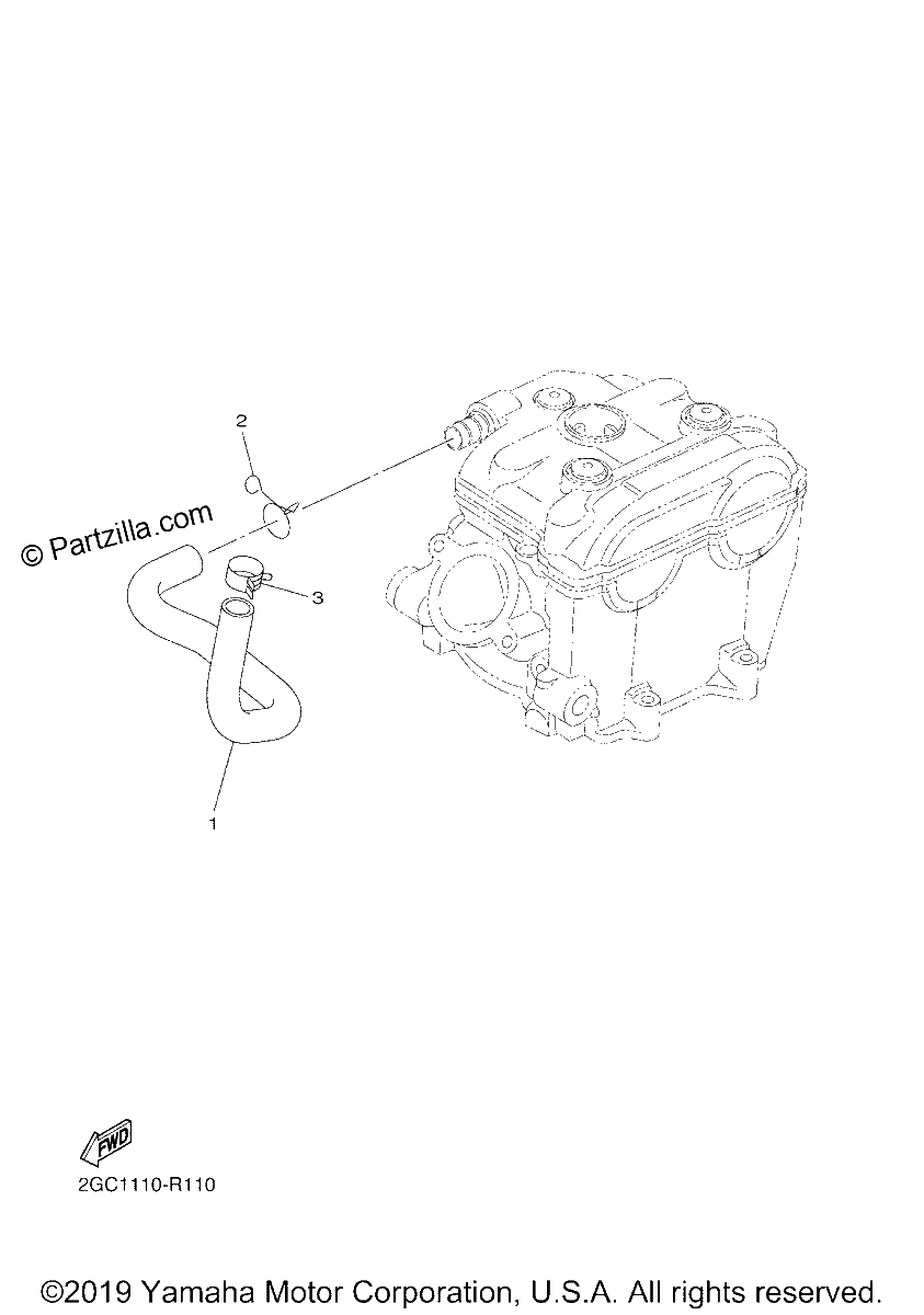 Diagrama de AIR INDUCTION SYSTEM