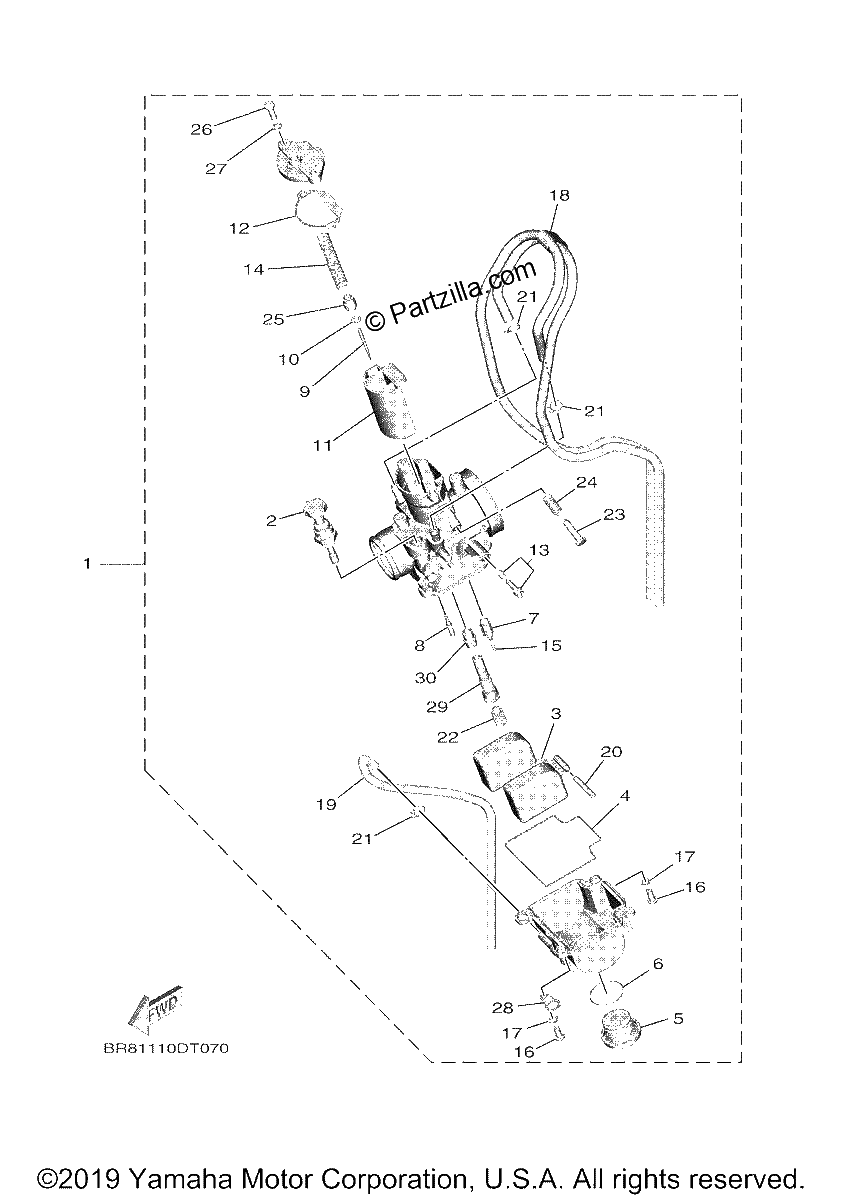 Diagrama de CARBURETOR