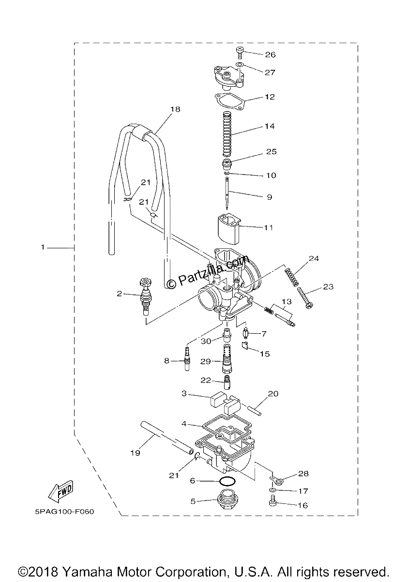 Diagrama de CARBURETOR