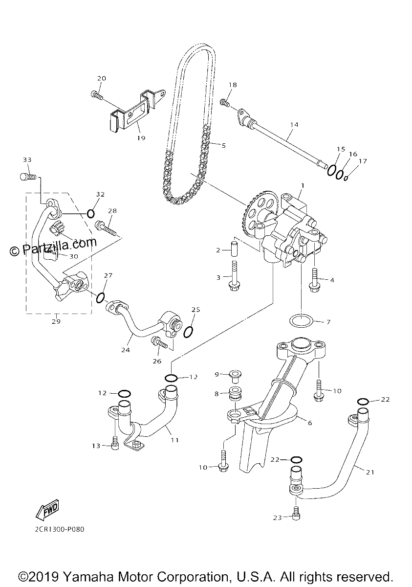 Diagrama de OIL PUMP