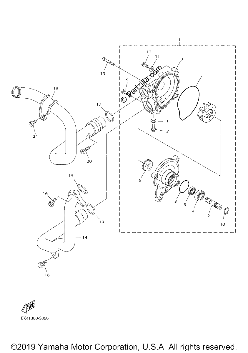 Diagrama de WATER PUMP