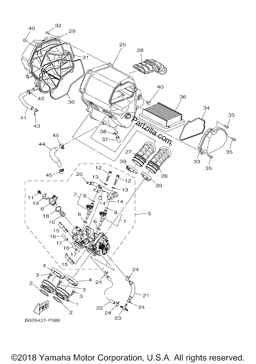 Diagrama de INTAKE