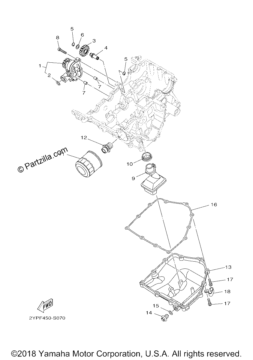 Diagrama de OIL PUMP