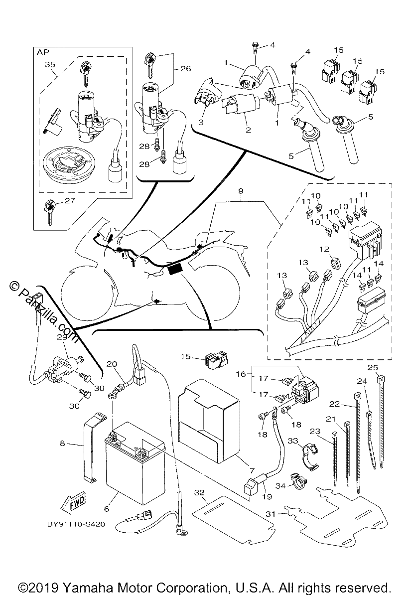Diagrama de ELECTRICAL 1