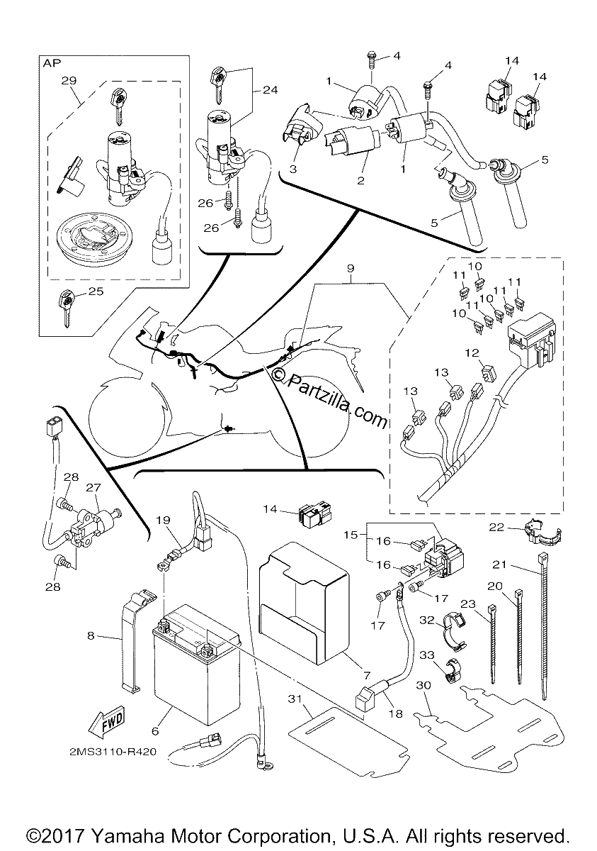 Diagrama de ELECTRICAL 1