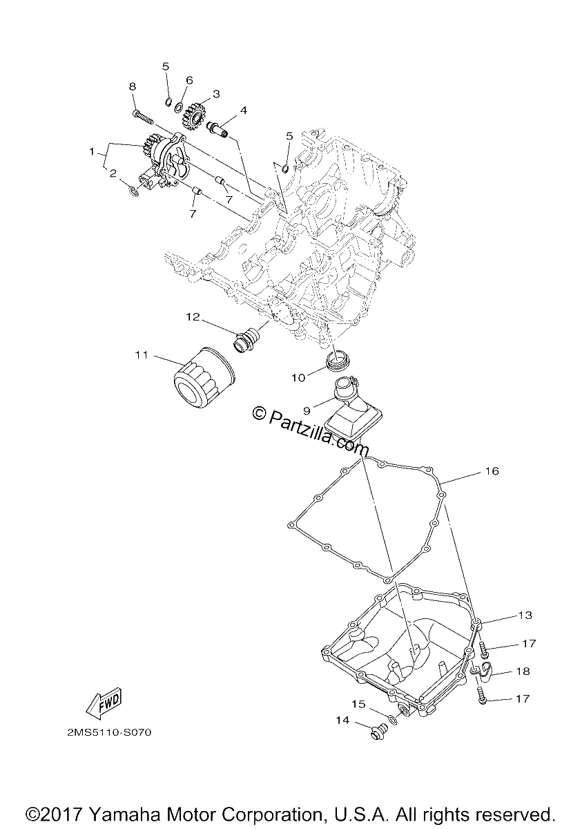 Diagrama de OIL PUMP