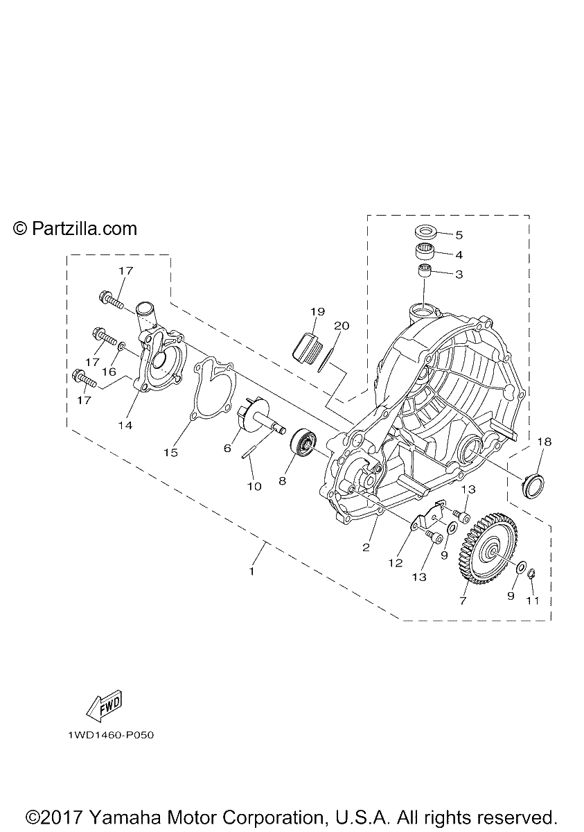 Diagrama de WATER PUMP