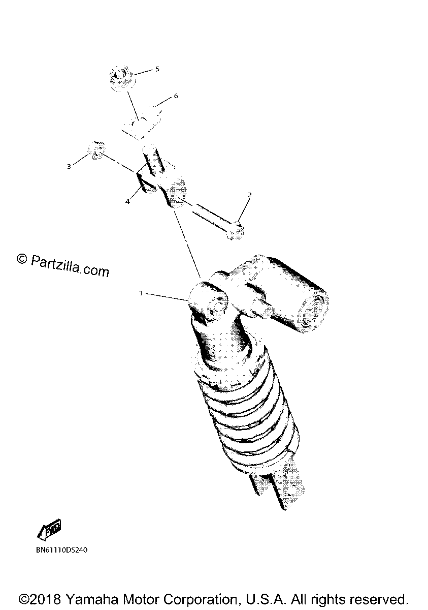 Diagrama de REAR SUSPENSION