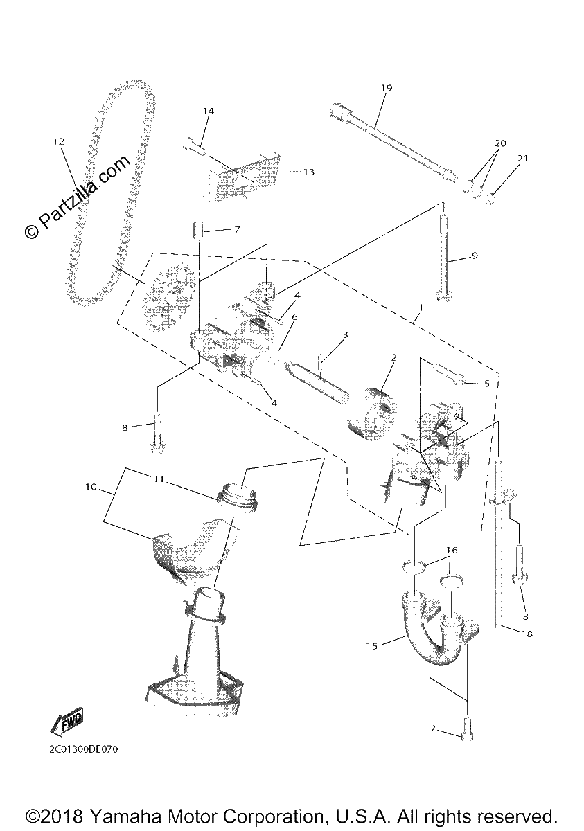 Diagrama de OIL PUMP