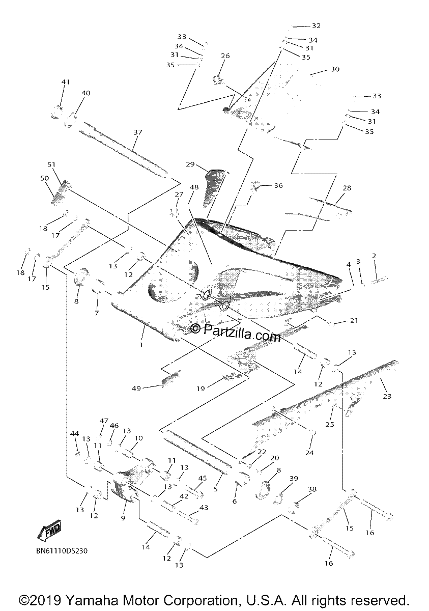 Diagrama de REAR ARM