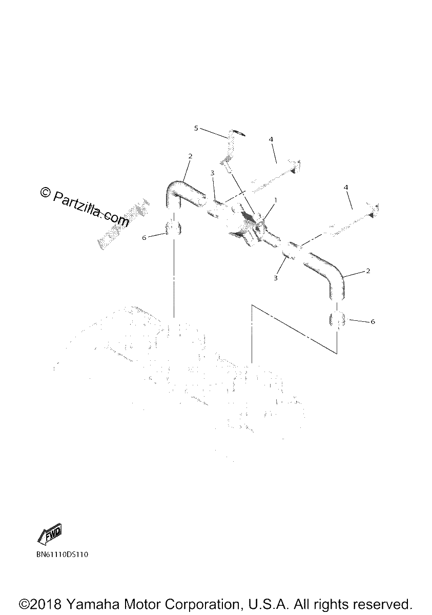 Diagrama de AIR INDUCTION SYSTEM