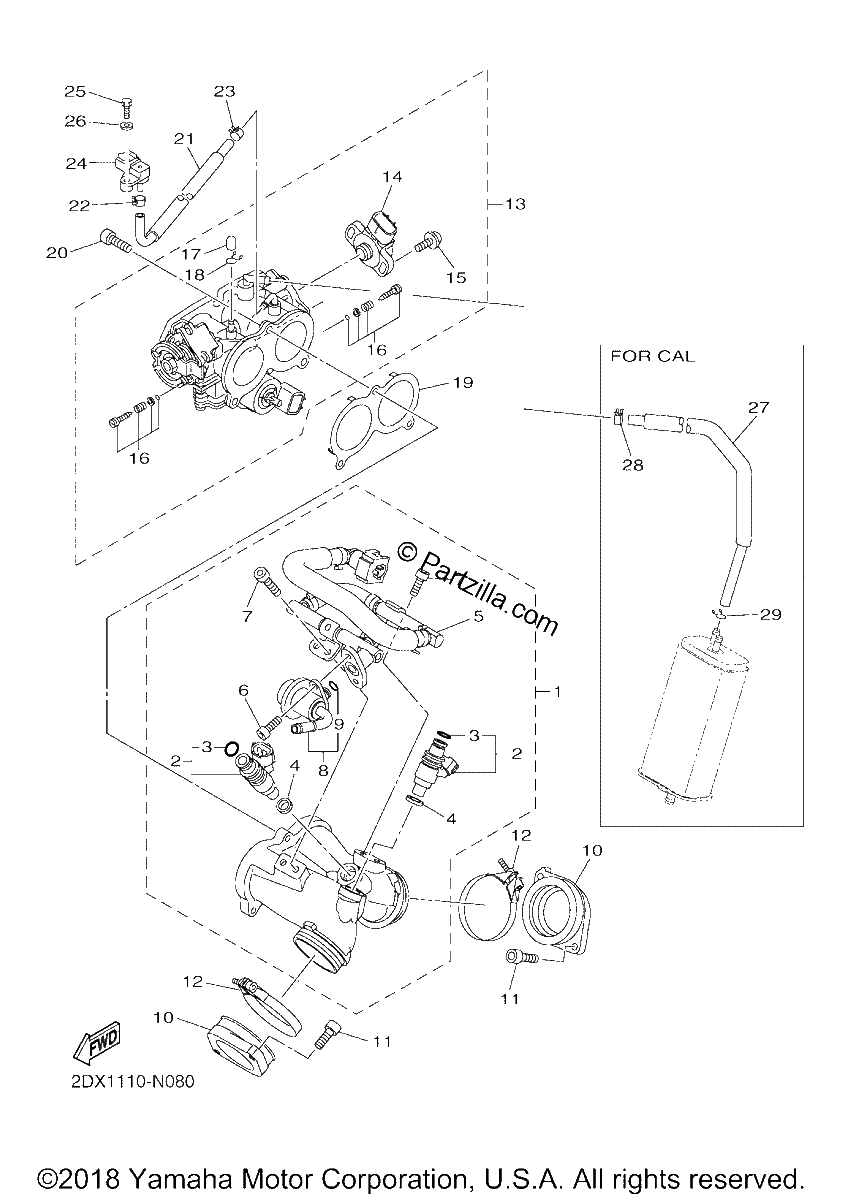Diagrama de INTAKE 1