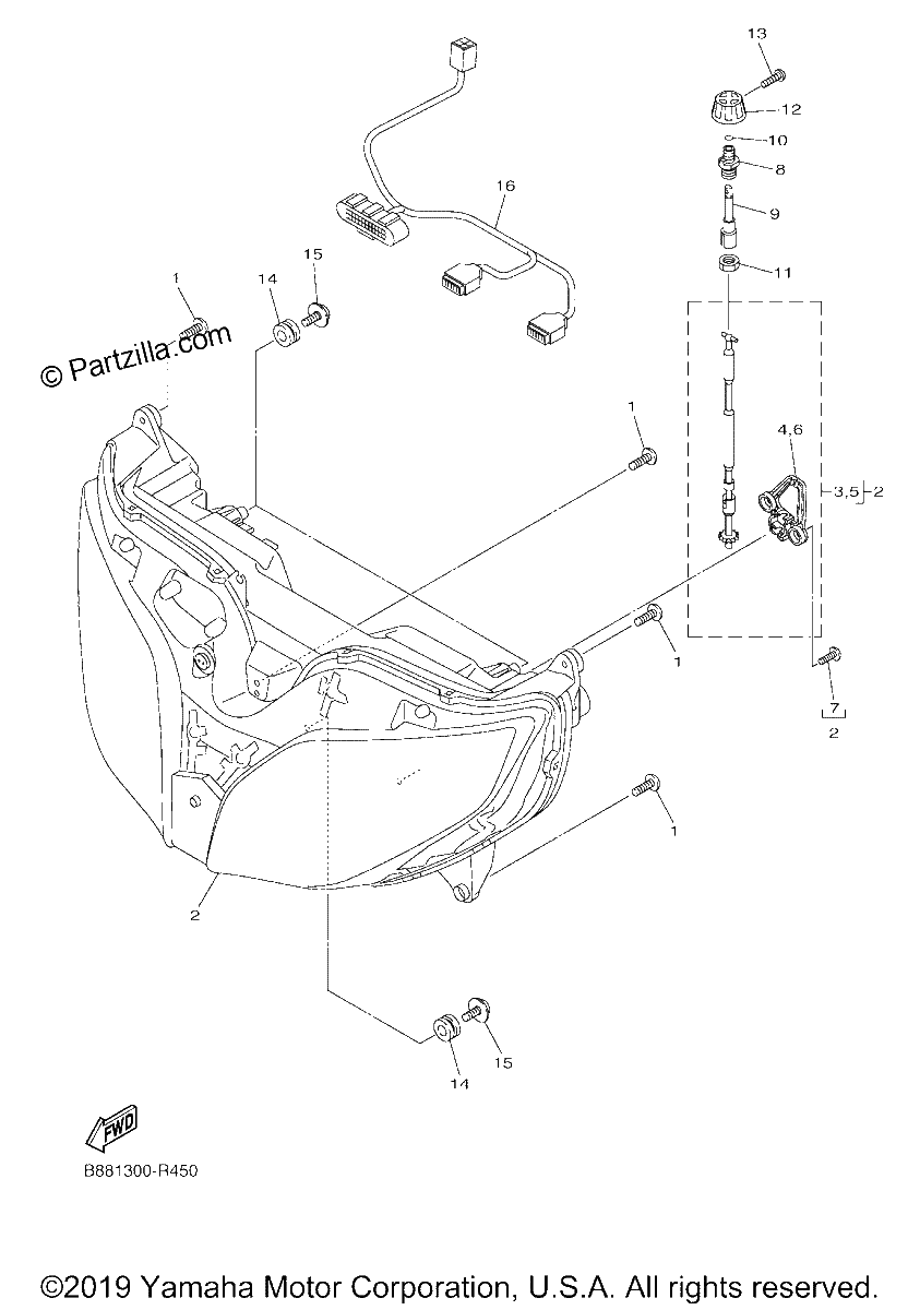 Diagrama de HEADLIGHT
