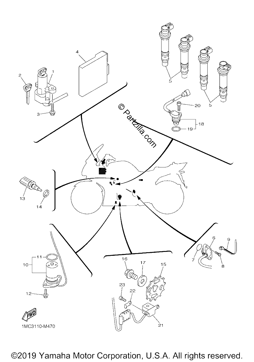 Diagrama de ELECTRICAL 1