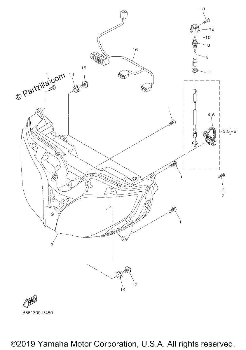Diagrama de HEADLIGHT