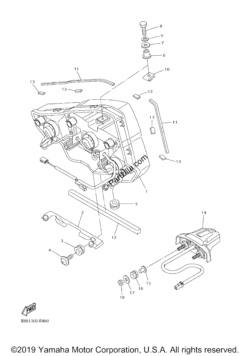 Diagrama de TAILLIGHT