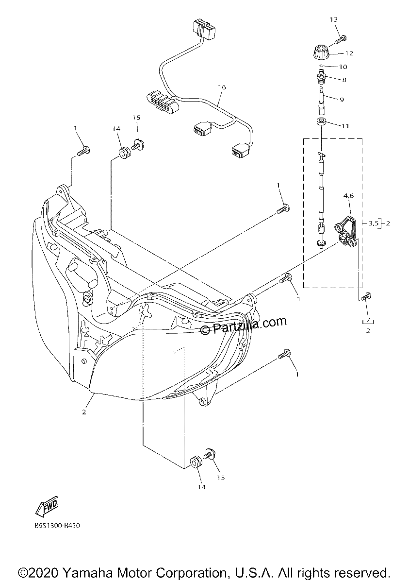 Diagrama de HEADLIGHT