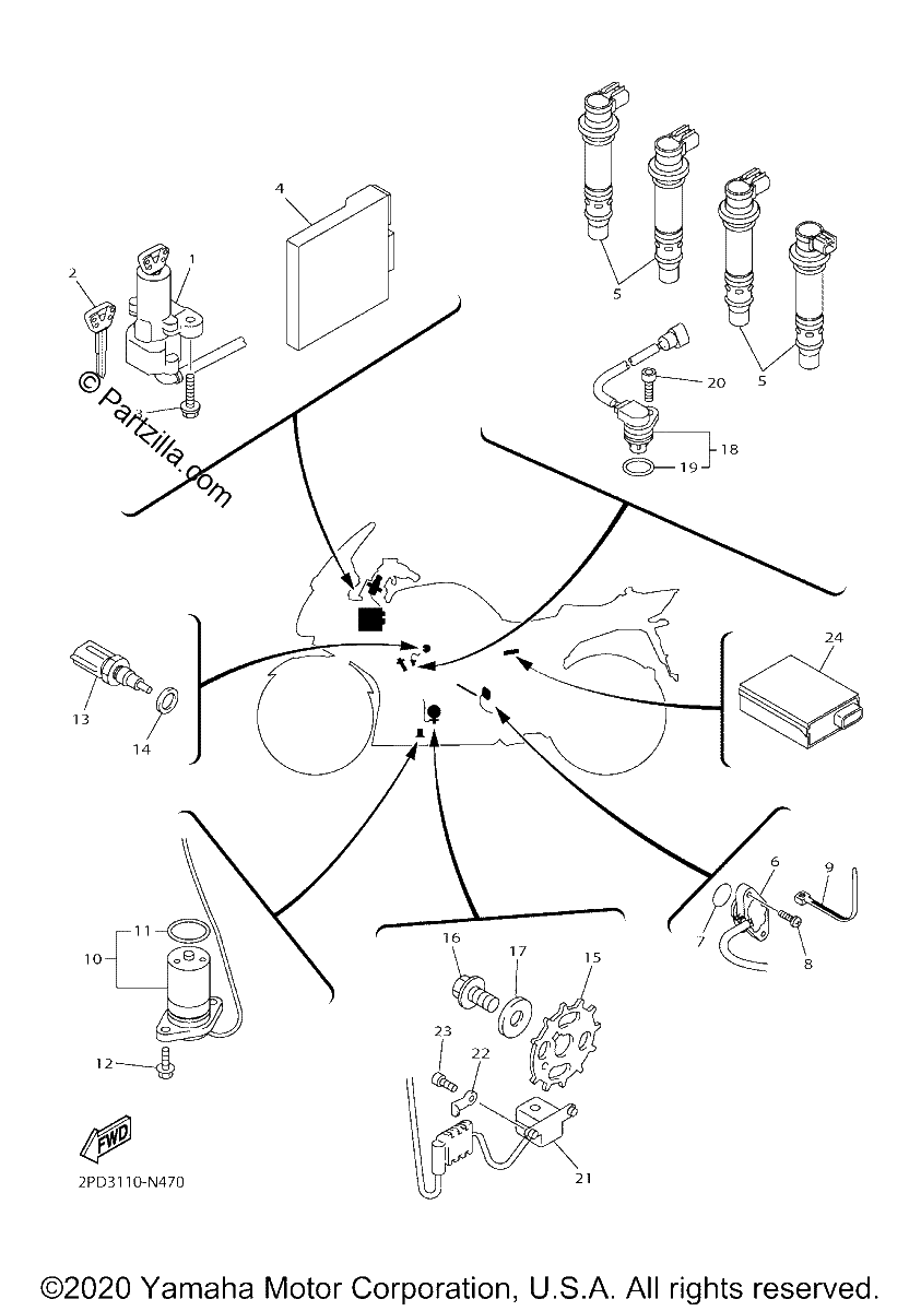Diagrama de ELECTRICAL 1