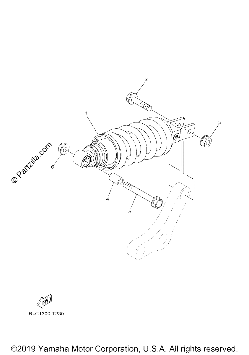 Diagrama de REAR SUSPENSION
