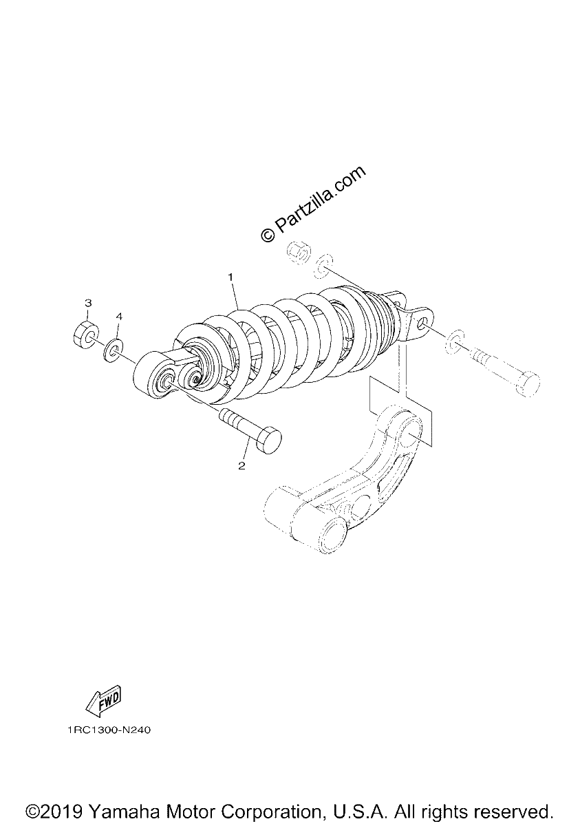 Diagrama de REAR SUSPENSION