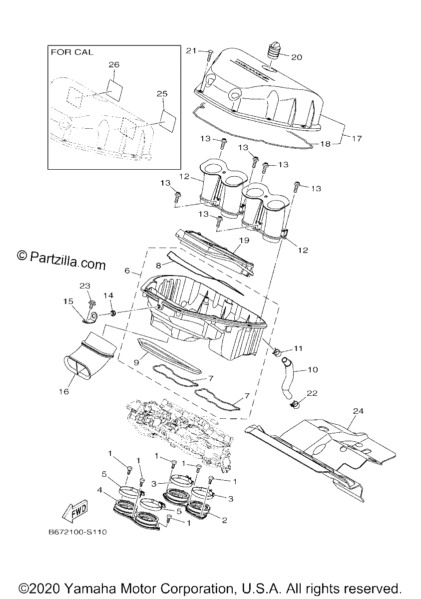 Diagrama de INTAKE