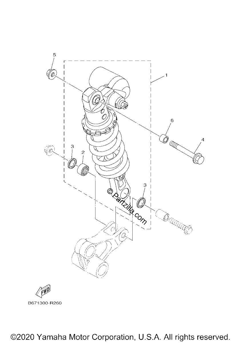 Diagrama de REAR SUSPENSION