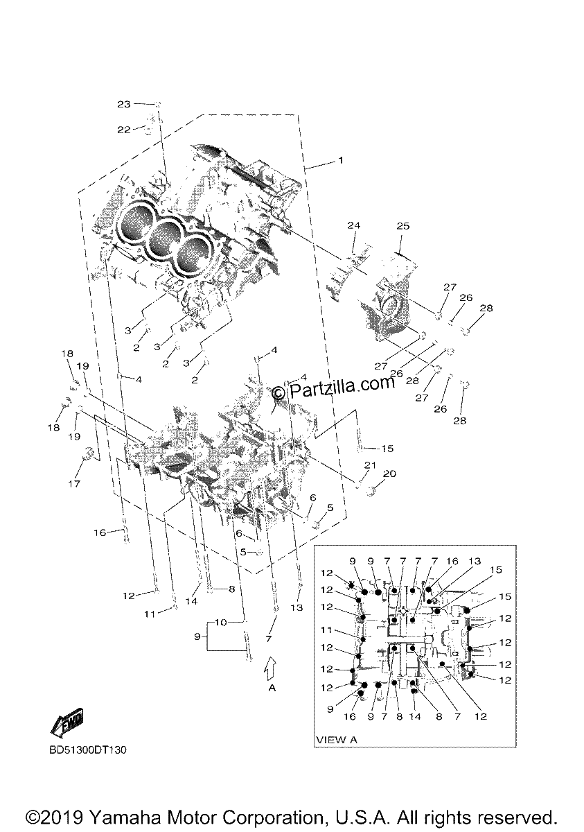 Diagrama de CRANKCASE