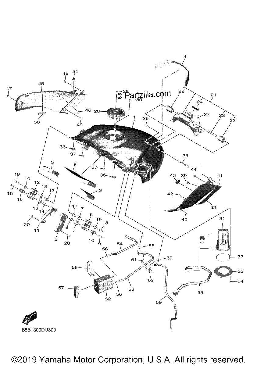 Diagrama de FUEL TANK