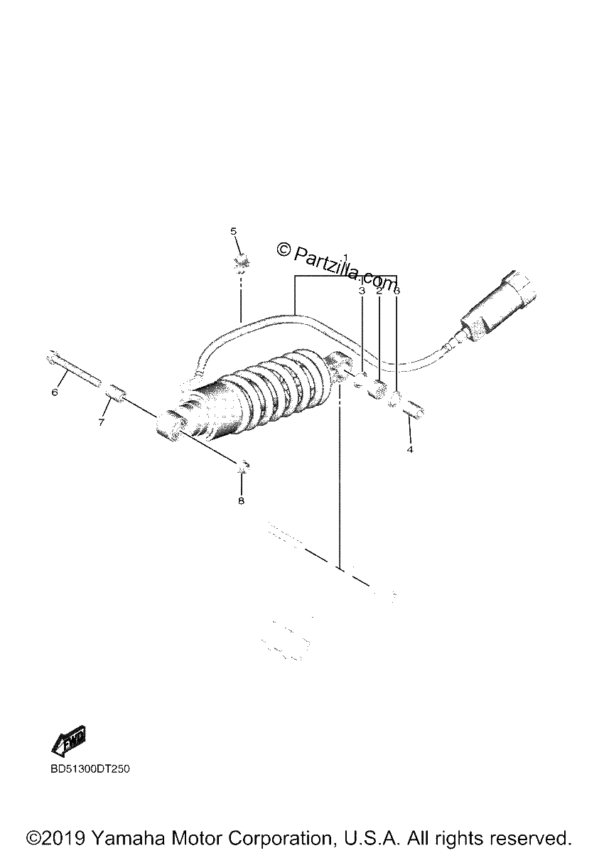Diagrama de REAR SUSPENSION