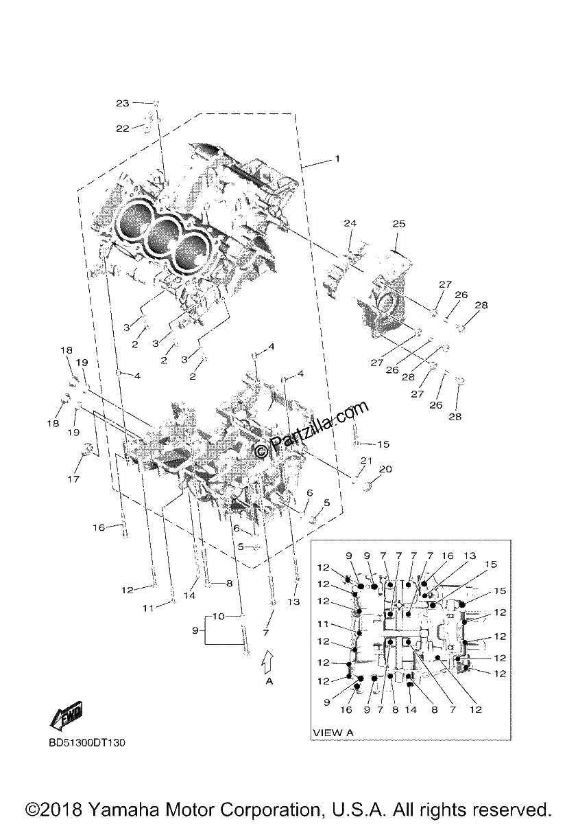 Diagrama de CRANKCASE