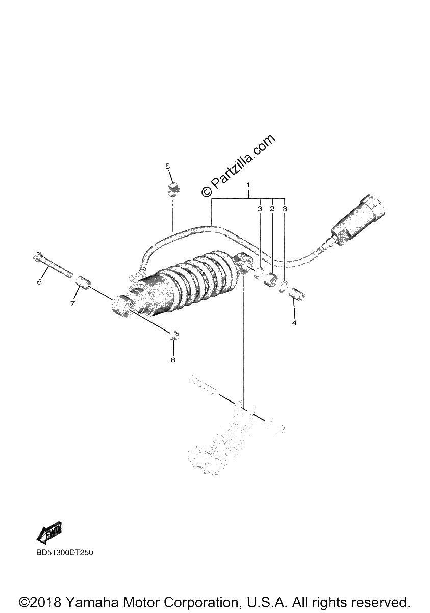 Diagrama de REAR SUSPENSION