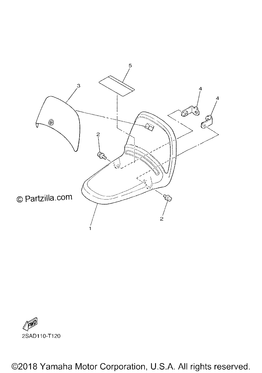 Diagrama de FRONT FENDER