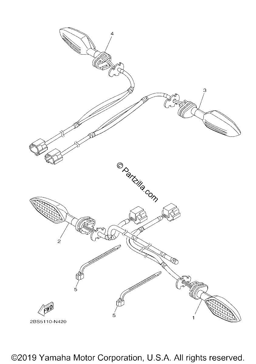 Diagrama de FLASHER LIGHT