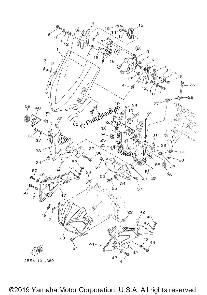 Diagrama de WINDSHIELD