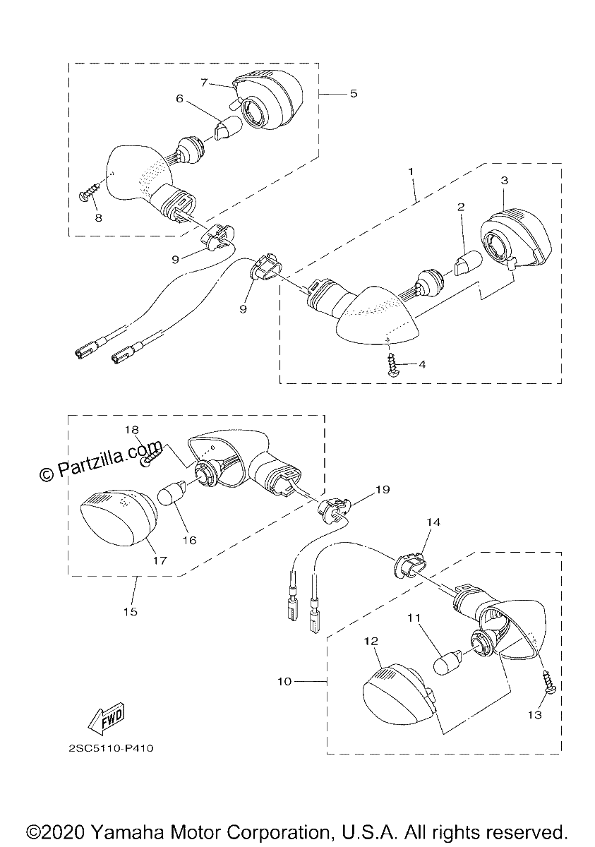 Diagrama de FLASHER LIGHT