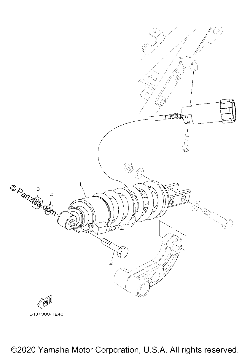 Diagrama de REAR SUSPENSION