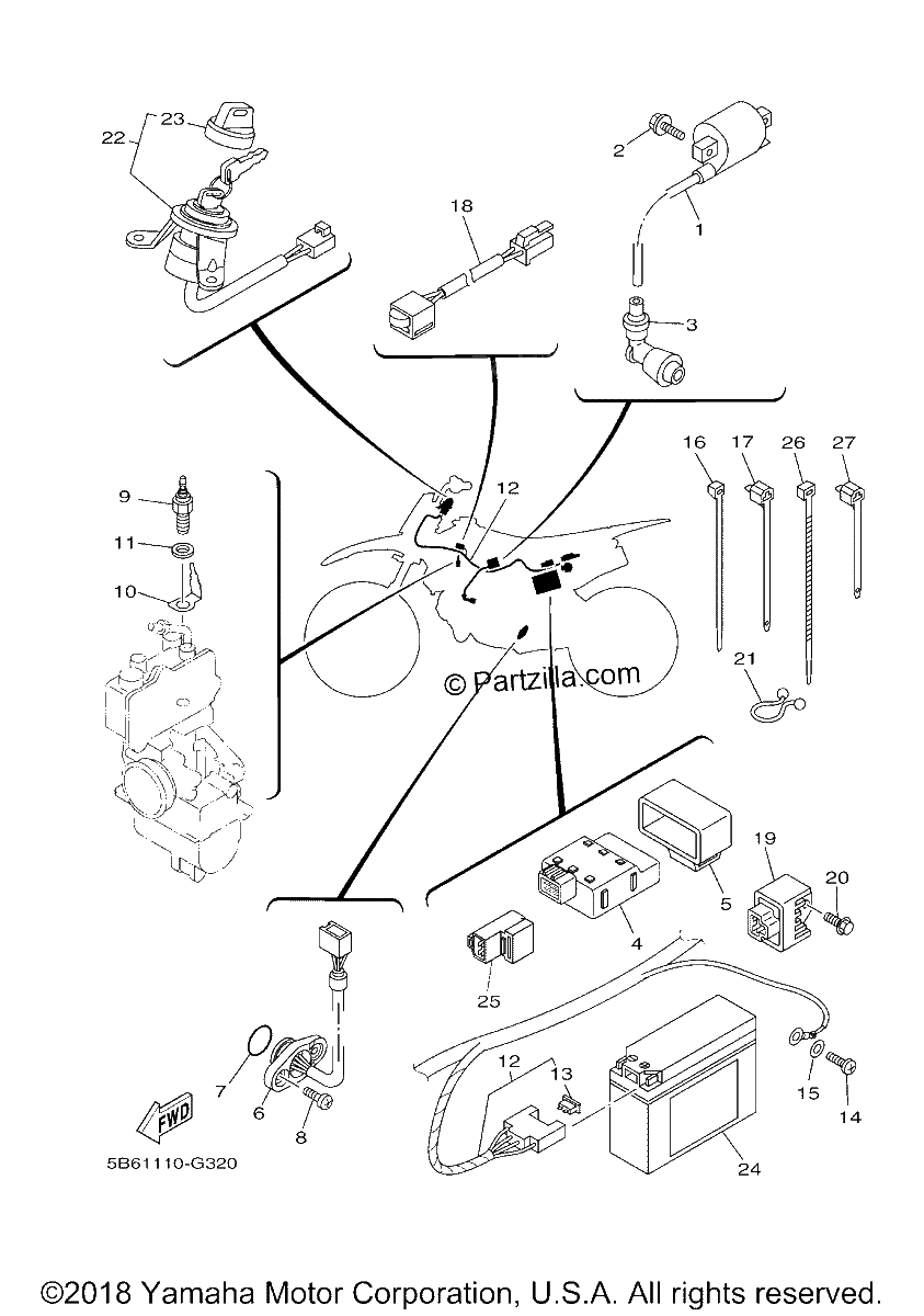 Diagrama de ELECTRICAL 1