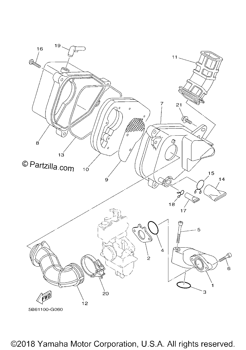 Diagrama de INTAKE
