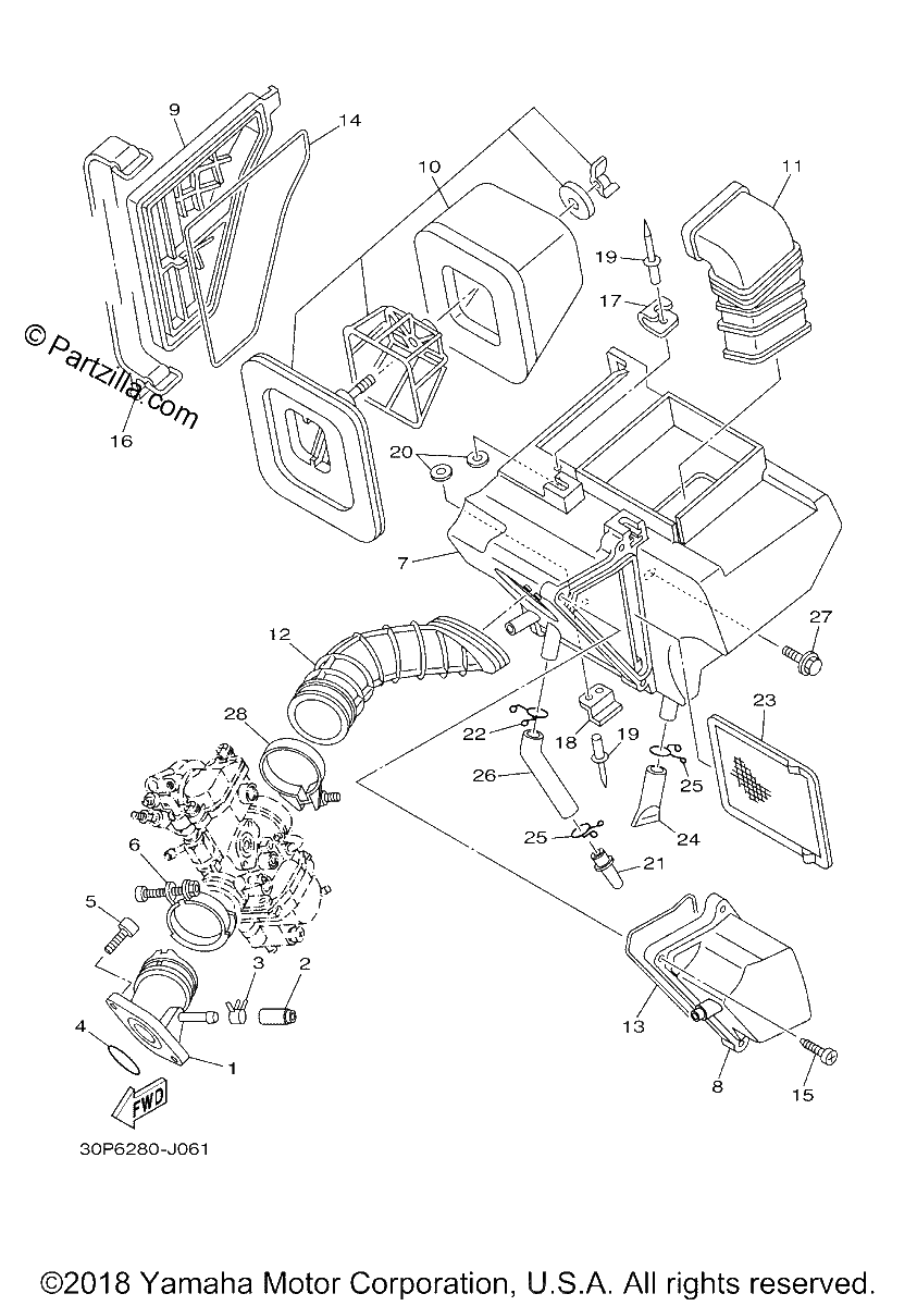 Diagrama de INTAKE