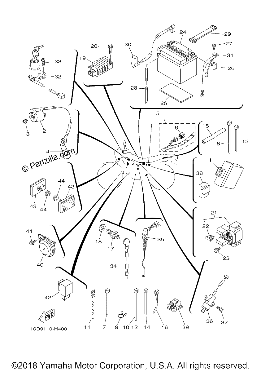 Diagrama de ELECTRICAL 1
